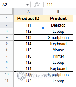 Utilizing the Apps Script Extension to Find and Remove Duplicates in Google Sheets